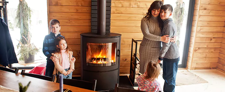 Morso Cast Iron Fireplace Insert Installation in Sandy, Utah