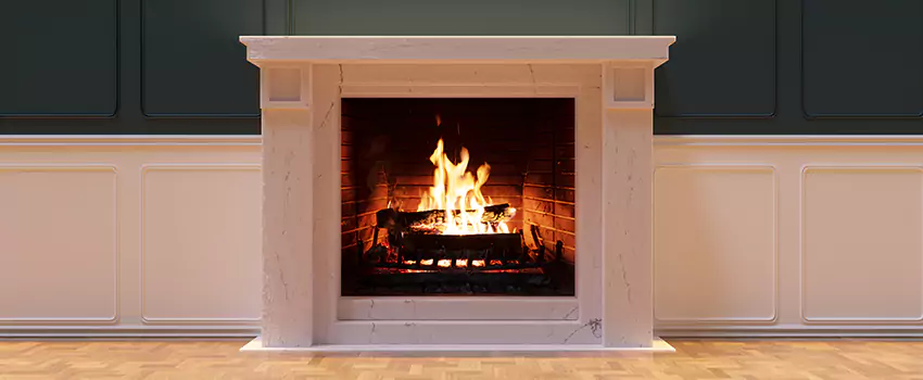 Open Flame Wood-Burning Fireplace Installation Services in Sandy, Utah