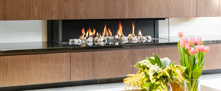 Double-height Fireplace Design Refurbishment in Sandy, Utah